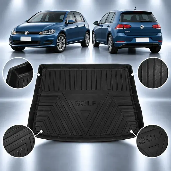 Tapete Bandeja para Porta-Malas Volkswagen Golf MK7 2012 a 2017