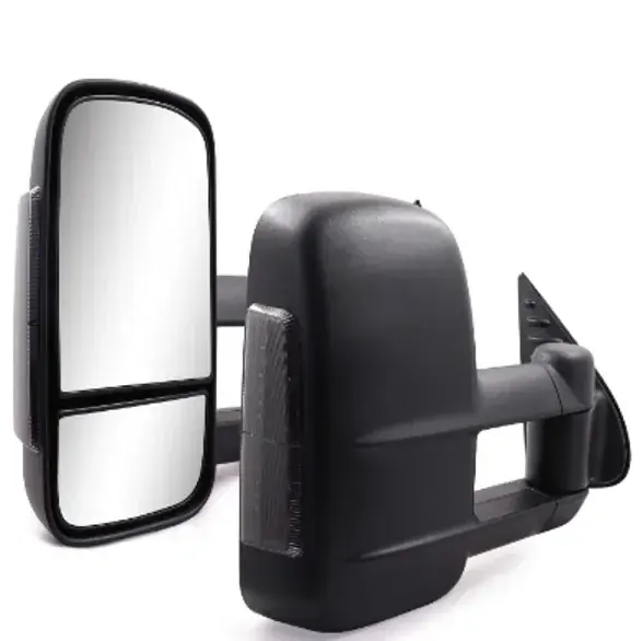 Retrovisor Americano Toyota Hilux 2016 a 2021 Preto