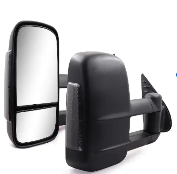 Retrovisor Americano Mitsubishi L200 2017 a 2024 Preto