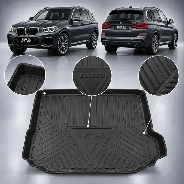 Tapete Bandeja para Porta-Malas BMW X3 2018 a 2021