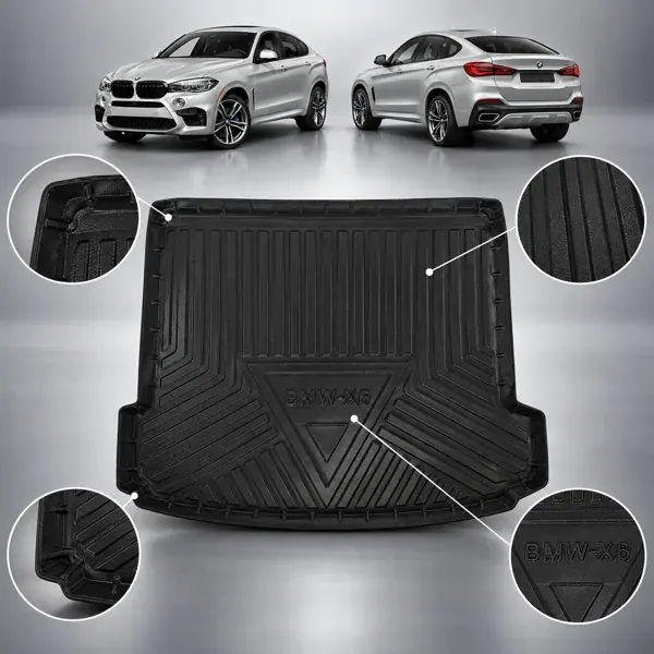 Tapete Bandeja para Porta-Malas BMW X6 2009 a 2019