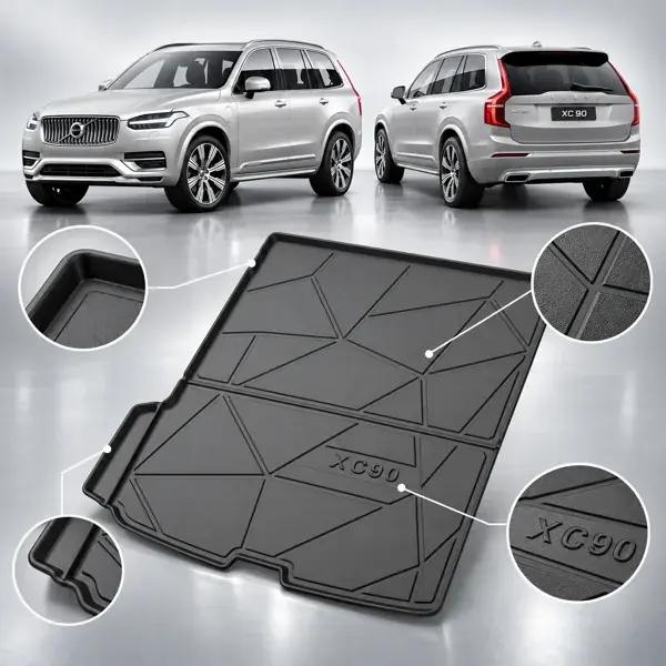 Tapete Bandeja para Porta-Malas Volvo XC90 2015 a 2021