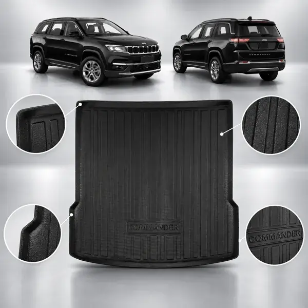 Tapete Bandeja para Porta-Malas Jeep Commander 2021+