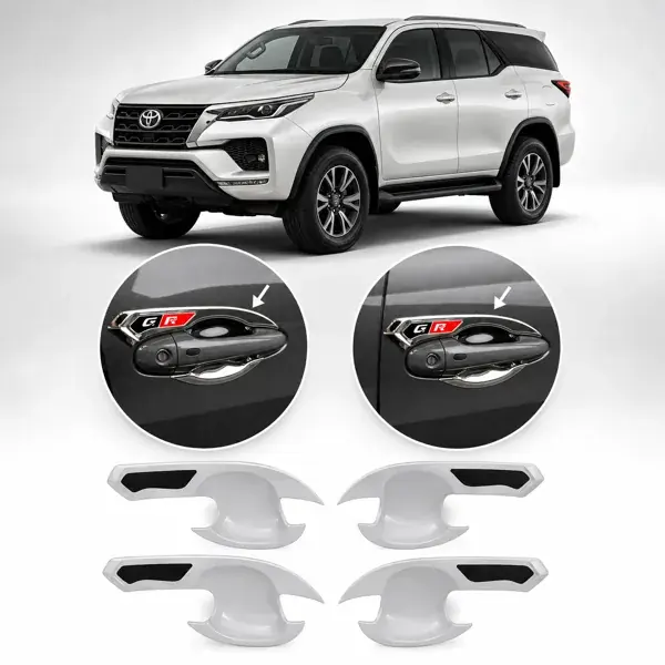 Concha de Maçaneta Toyota SW4 2016+ com Nome GR