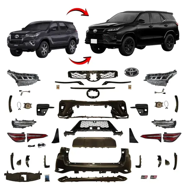 Body Kit Toyota SW4 2016 a 2020 para GR 2023+