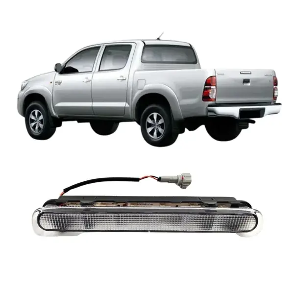 Brake Light da Tampa Traseira Toyota Hilux 2005 a 2015 Branco