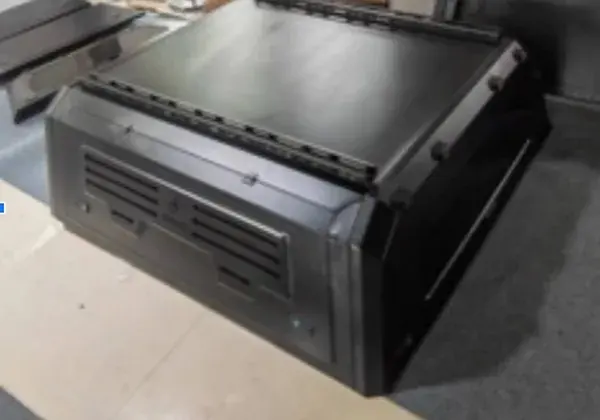 Canopy Ford Ranger Cabine Dupla 2013 a 2023 Alumínio com Grade
