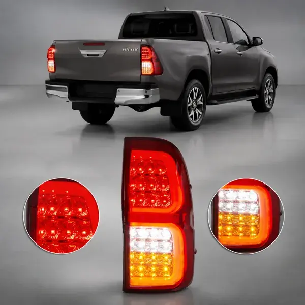 Lanterna Toyota Hilux 2016 a 2020 Full LED Lado Direito