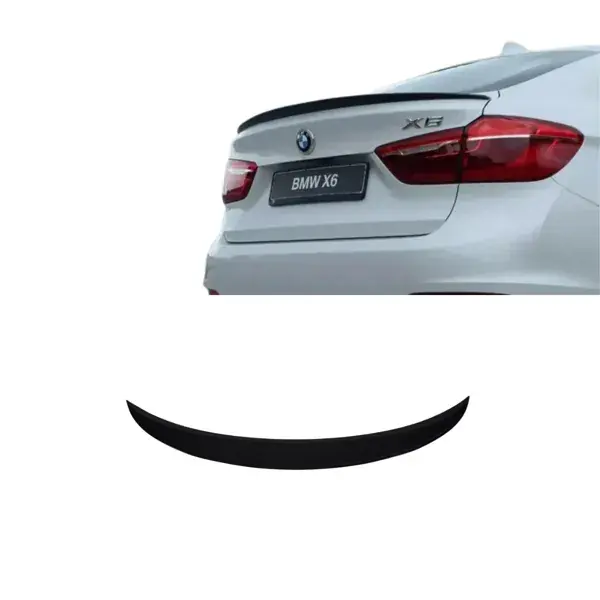 Aerofólio BMW X6 F16 2014 a 2019 Black Piano