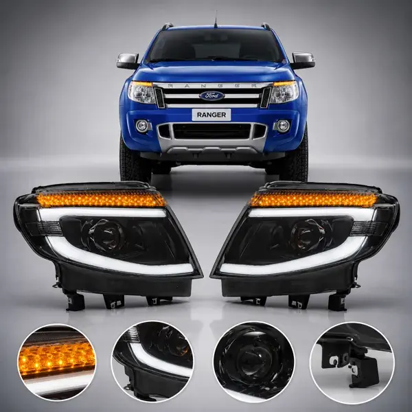 Farol Ford Ranger 2012 a 2015 Full LED