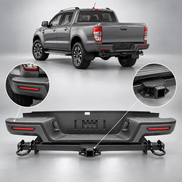 Parachoque Traseiro Ford Ranger 2013 a 2022 Modelo F-150 Raptor