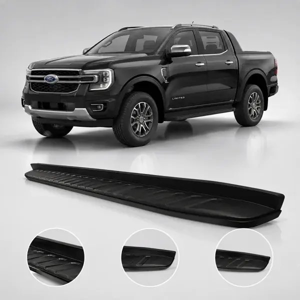 Estribo Ford Ranger Cabine Dupla 2013+ Modelo Limited 2023 Injetado