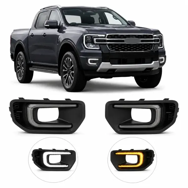 DRL Dianteiro Ford Ranger 2023+