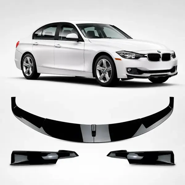 Spoiler Dianteiro BMW F30 2012 a 2018 Carbono