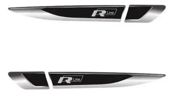 Emblema Lateral Volkswagen Polo 2018 a 2022 R-Line