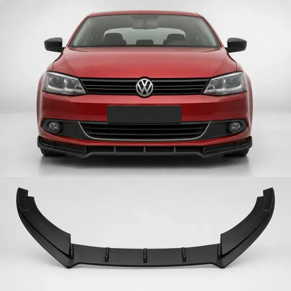 Spoiler Dianteiro Volkswagen Jetta 2011 a 2014 Preto