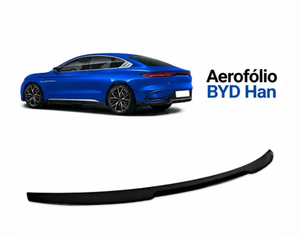 Aerofólio BYD Han 2022+ Black Piano