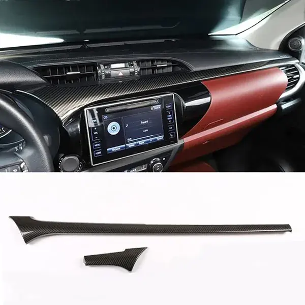 Aplique do Painel Central Toyota Hilux 2021+