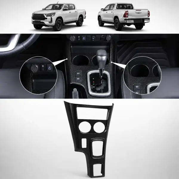 Aplique do Câmbio Toyota Hilux 2021+