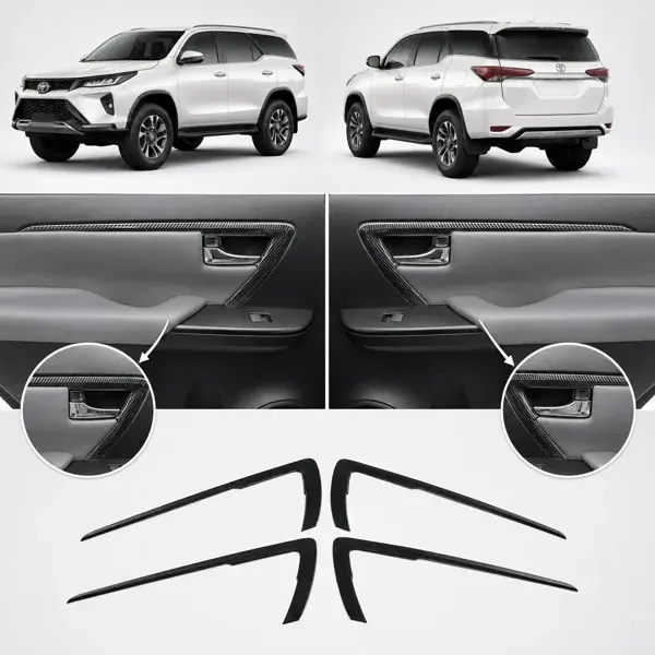 Aplique de Acabamento da Porta Toyota SW4 Diamond 2021+