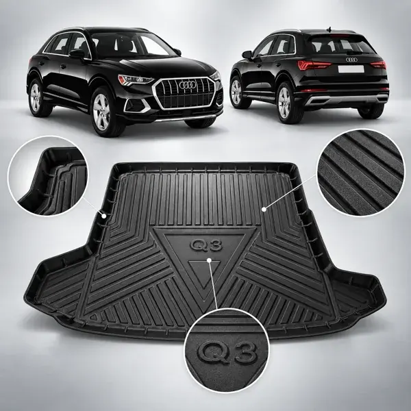 Tapete Bandeja para Porta-Malas Audi Q3 (Nível Superior) 2019 a 2022
