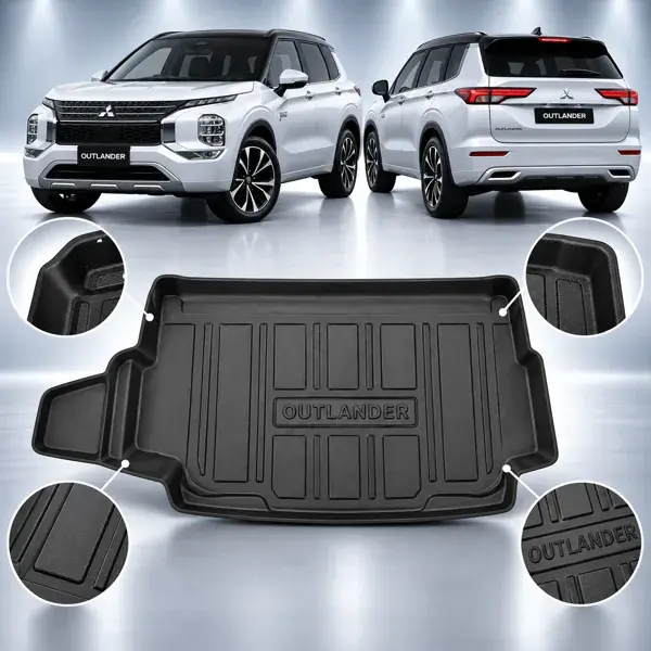 Tapete Bandeja para Porta-Malas Mitsubishi Outlander 7 Lugares 2023