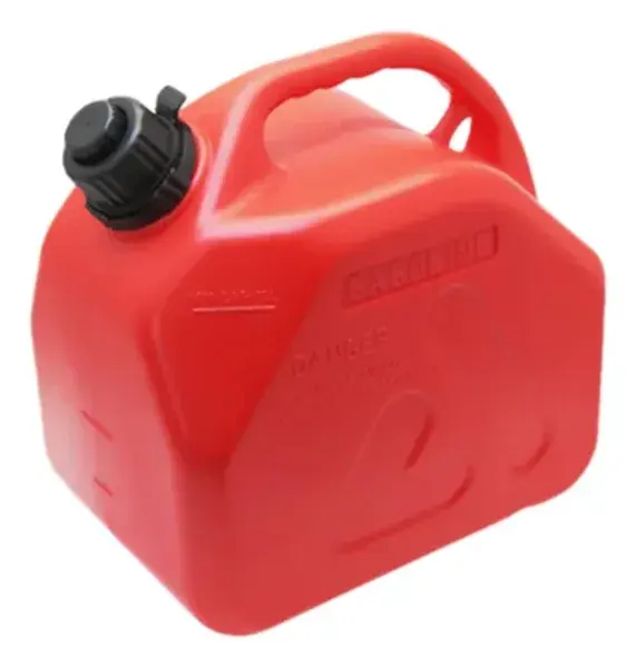 Galão de Combustível Plástico 10 L Vermelho