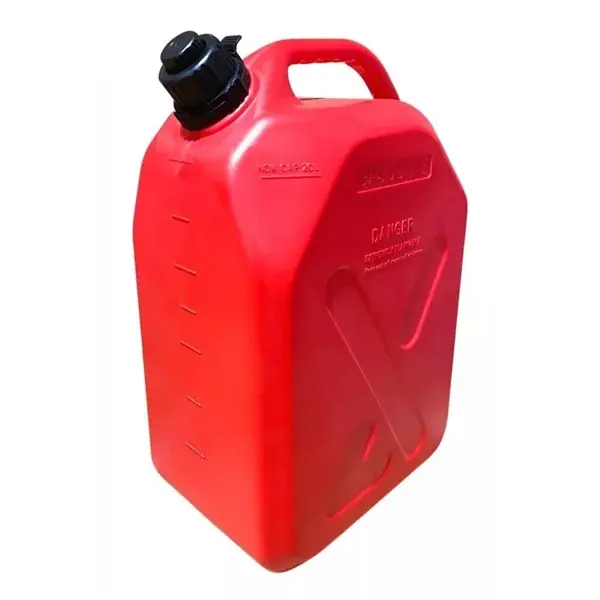 Galão de Combustível Plástico 20 L Vermelho