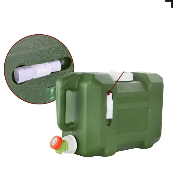 Galão de Água 12 L Plástico Verde