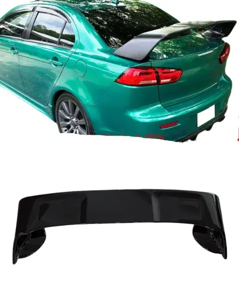 Aerofólio Mitsubishi Lancer Evolution 2008 a 2017 Black Piano