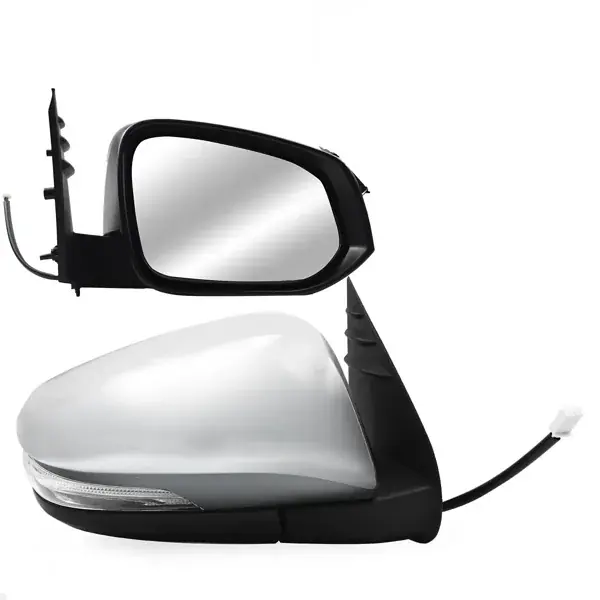 Retrovisor Toyota Hilux SRV 2016+ Cromado com Pisca Lado Direito