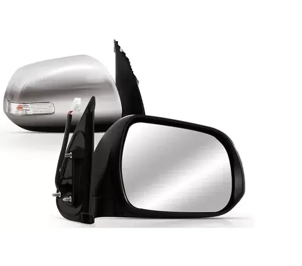 Retrovisor Toyota Hilux SRV 2012 a 2015 Cromado Elétrico Lado Direito