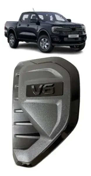 Moldura do Paralama Ford Ranger 2023+ Cromada