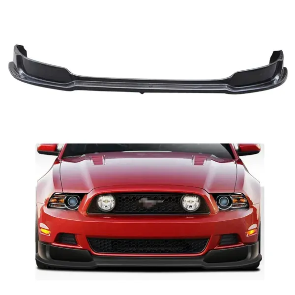 Spoiler Dianteiro Ford Mustang 2013 a 2015 Black Piano