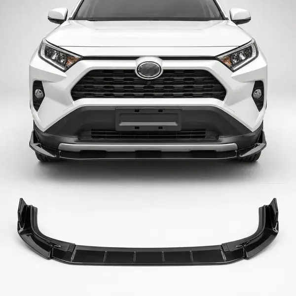 Spoiler Dianteiro Toyota RAV4 2019 a 2024 Black Piano