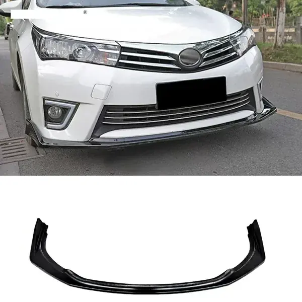 Spoiler Dianteiro Toyota Corolla 2014 a 2017 Black Piano