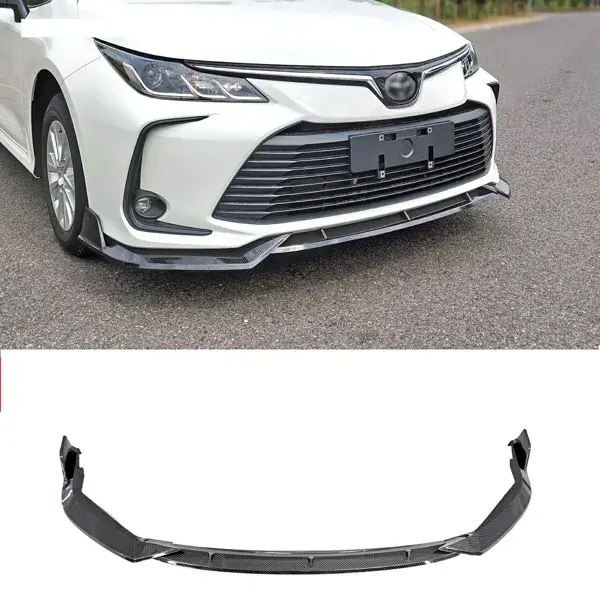 Spoiler Dianteiro Toyota Corolla 2019 a 2021 Black Piano