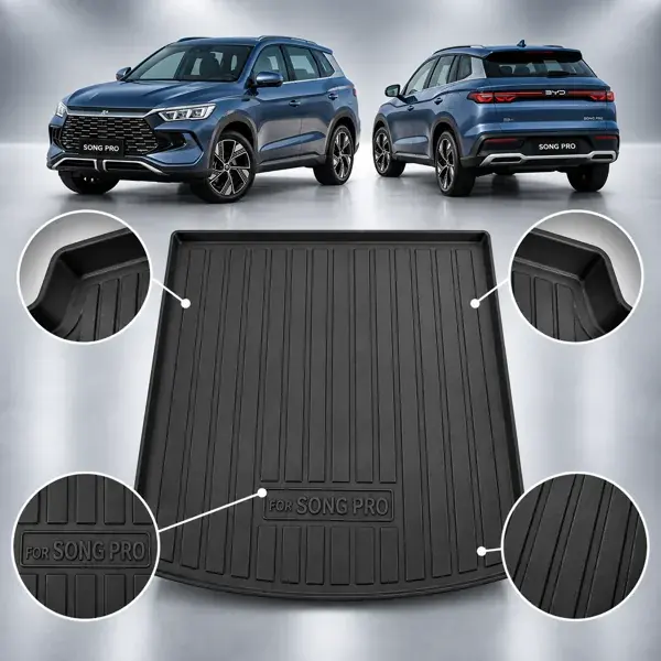 Tapete Bandeja para Porta-Malas BYD Song Pro 2023+