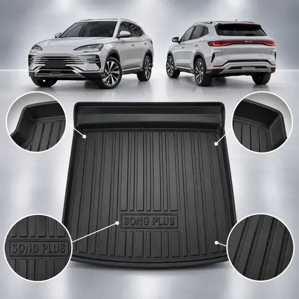Tapete Bandeja para Porta-Malas BYD Song Plus 2023+