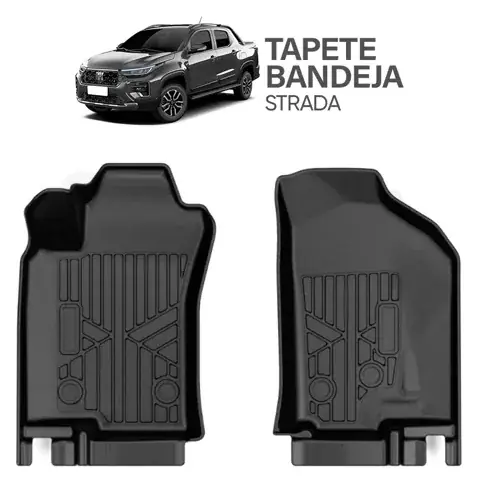 Tapete Bandeja Interno Fiat Strada Cabine Simples 2020+