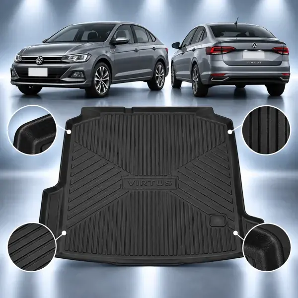 Tapete Bandeja para Porta-Malas Volkswagen Virtus 2018+