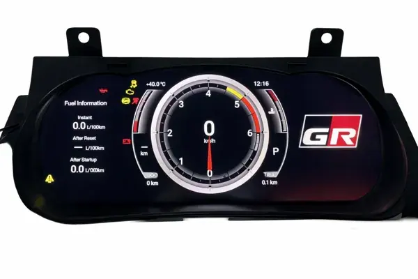 Painel Digital Toyota Hilux/SW4 2016+ Modelo GR