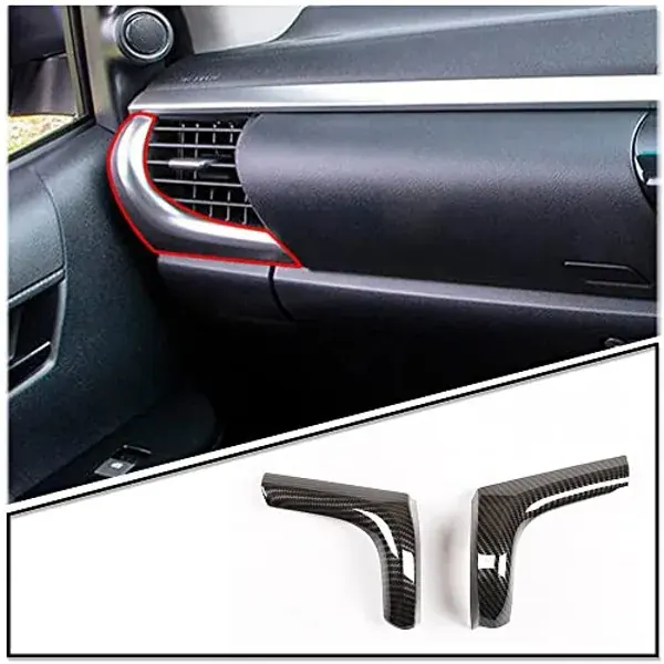 Aplique do Difusor de Ar Lateral Toyota Hilux 2021+