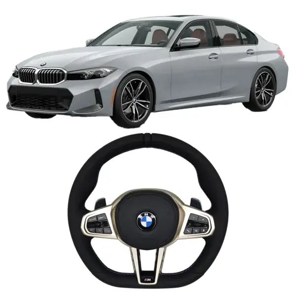 Volante BMW G20/G28 2020 a 2025 Modelo M Sport Couro