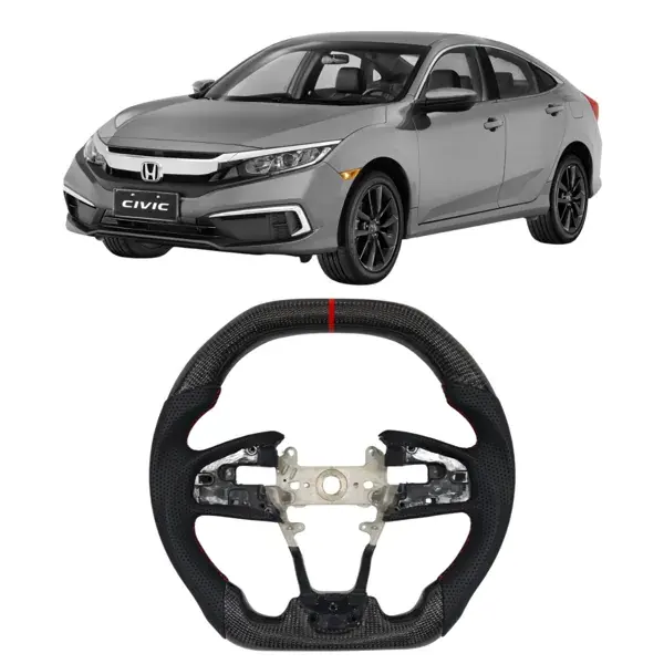 Volante Honda Civic G10 Modelo Type R Carbono