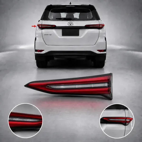 Lanterna Toyota SW4 Diamond 2021 a 2023 LED Tampa da Mala Lado Direito