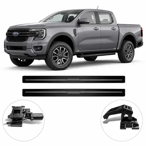 Estribo Elétrico Ford Ranger 2023+ com Chicote CAN-Bus