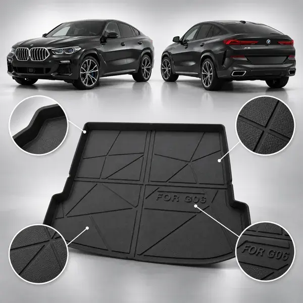 Tapete Bandeja para Porta-Malas BMW X6 G06 2020 a 2022