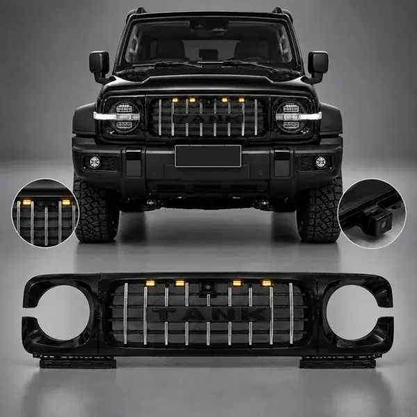 Grade GWM Tank 300 2025+ Modelo Diamond com LED