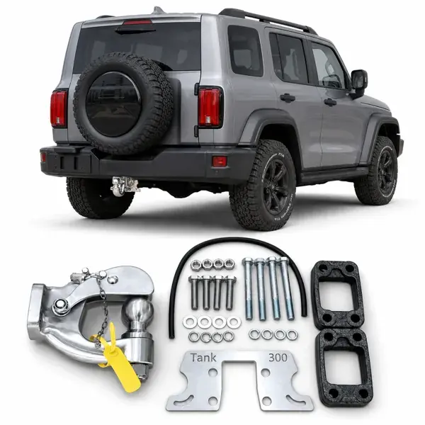 Engate GWM Tank 300 2025+ Modelo Gancho Bola Inox